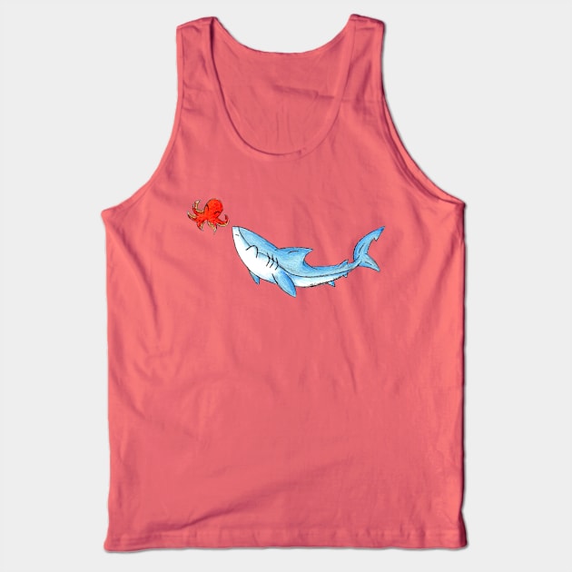 Octo Buddy Tank Top by KristenOKeefeArt